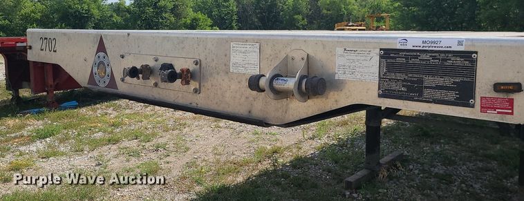 image for item MO9927 2019 Transcraft 554C  flatbed trailer