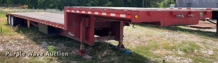 image for item MO9931 1990 Fontaine DFT-4-8048A  drop deck trailer