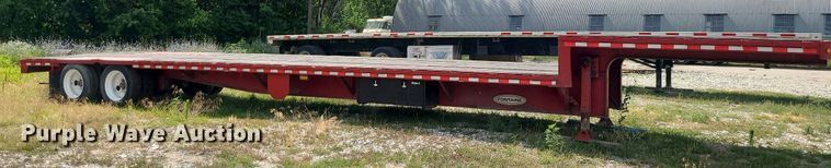 image for item MO9931 1990 Fontaine DFT-4-8048A  drop deck trailer