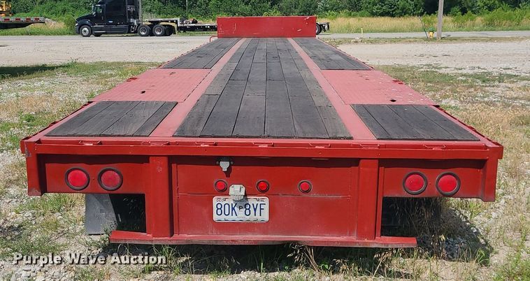 image for item MO9931 1990 Fontaine DFT-4-8048A  drop deck trailer