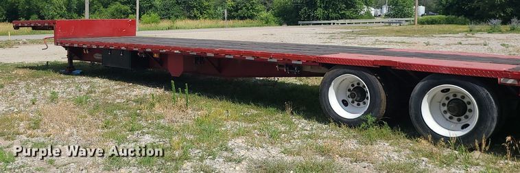 image for item MO9931 1990 Fontaine DFT-4-8048A  drop deck trailer