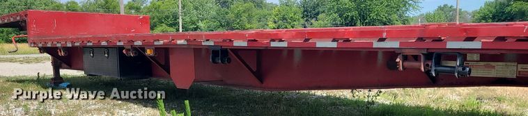 image for item MO9931 1990 Fontaine DFT-4-8048A  drop deck trailer