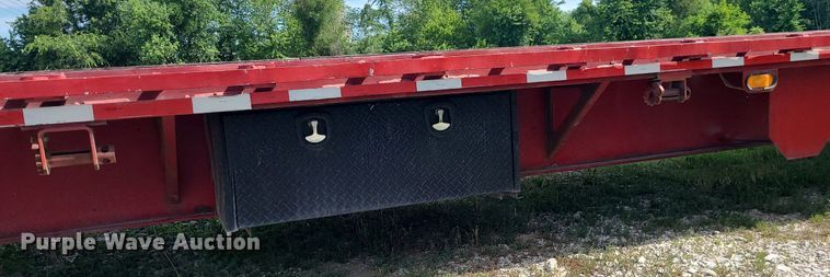 image for item MO9931 1990 Fontaine DFT-4-8048A  drop deck trailer