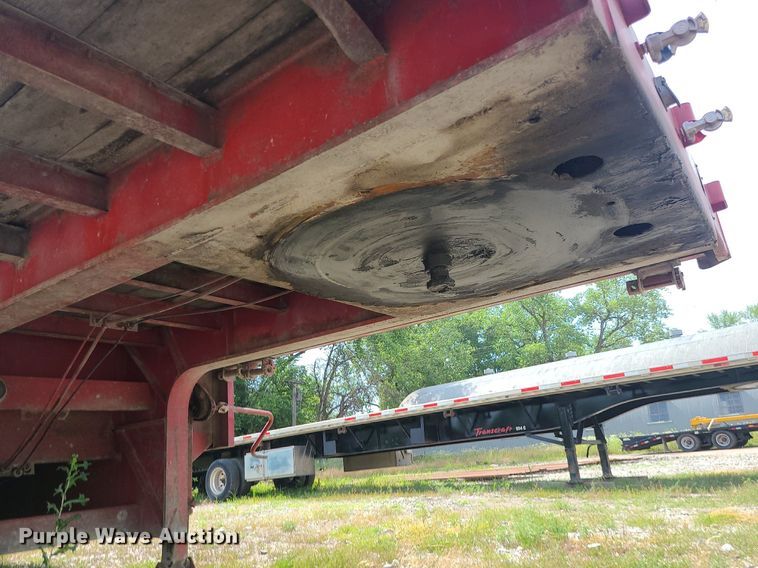 image for item MO9931 1990 Fontaine DFT-4-8048A  drop deck trailer