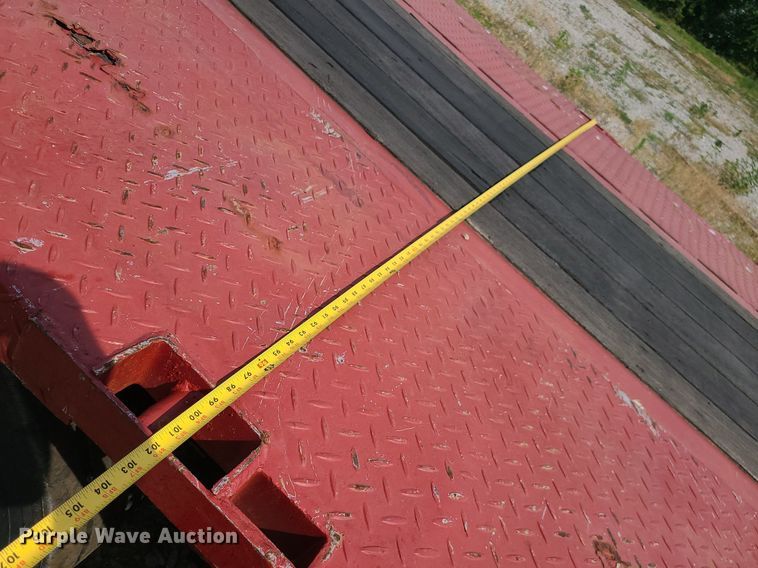 image for item MO9931 1990 Fontaine DFT-4-8048A  drop deck trailer