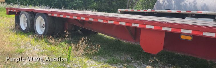 image for item MO9931 1990 Fontaine DFT-4-8048A  drop deck trailer