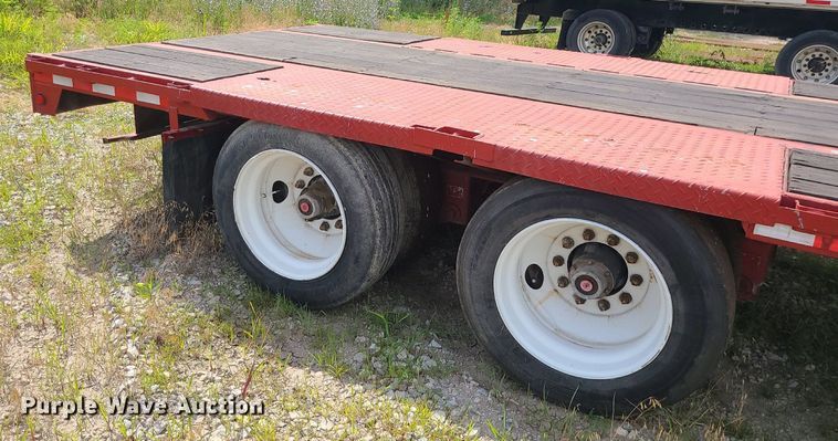 image for item MO9931 1990 Fontaine DFT-4-8048A  drop deck trailer