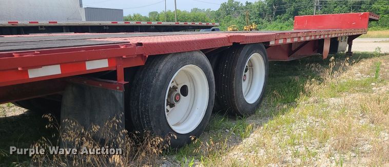 image for item MO9931 1990 Fontaine DFT-4-8048A  drop deck trailer