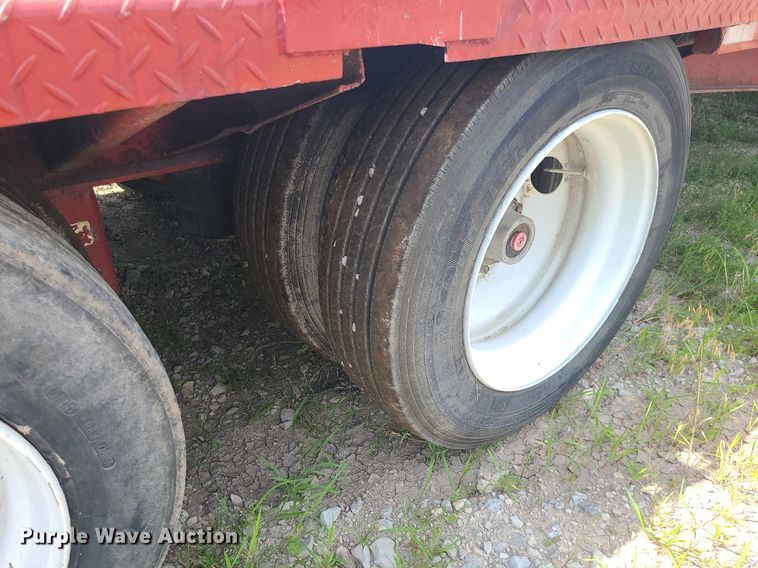 image for item MO9931 1990 Fontaine DFT-4-8048A  drop deck trailer