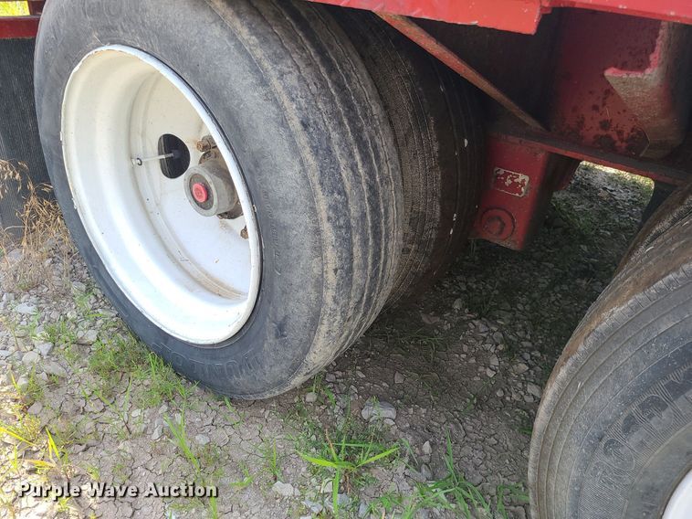 image for item MO9931 1990 Fontaine DFT-4-8048A  drop deck trailer