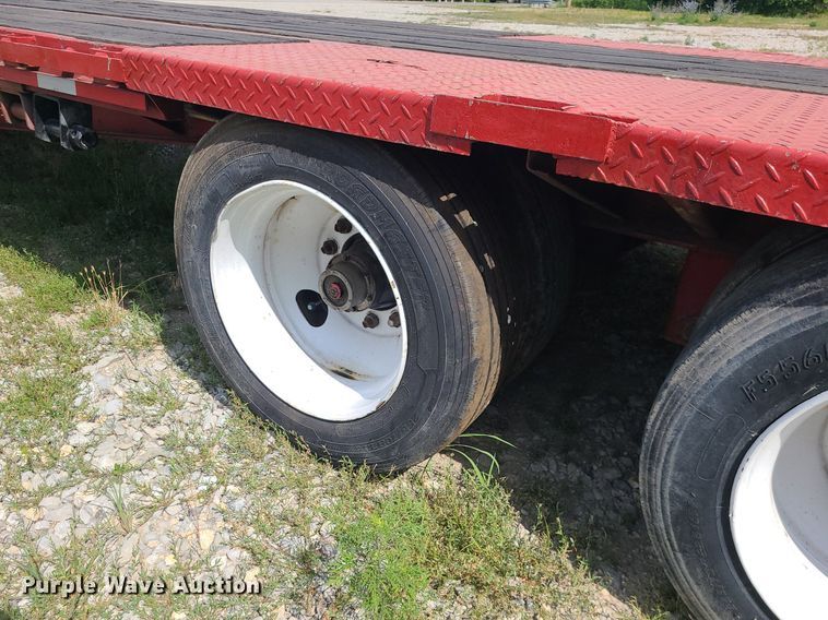 image for item MO9931 1990 Fontaine DFT-4-8048A  drop deck trailer