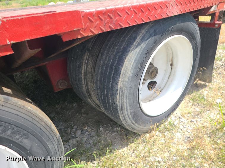 image for item MO9931 1990 Fontaine DFT-4-8048A  drop deck trailer