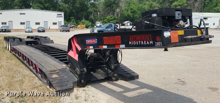 image for item MO9932 2005 Pitts  lowboy equipment trailer