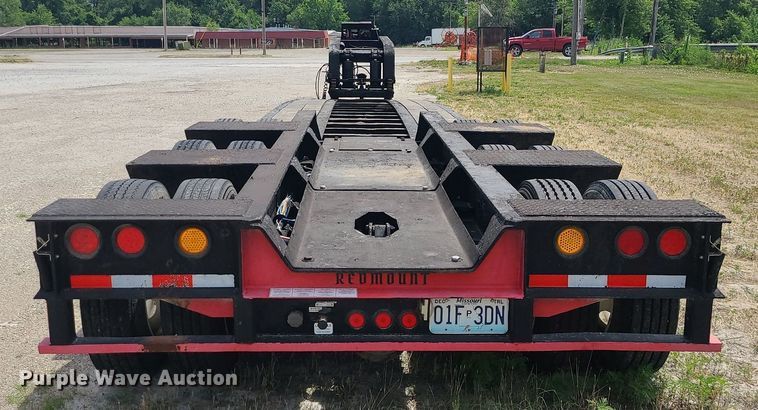 image for item MO9932 2005 Pitts  lowboy equipment trailer