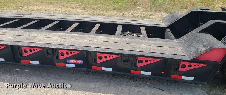 image for item MO9932 2005 Pitts  lowboy equipment trailer