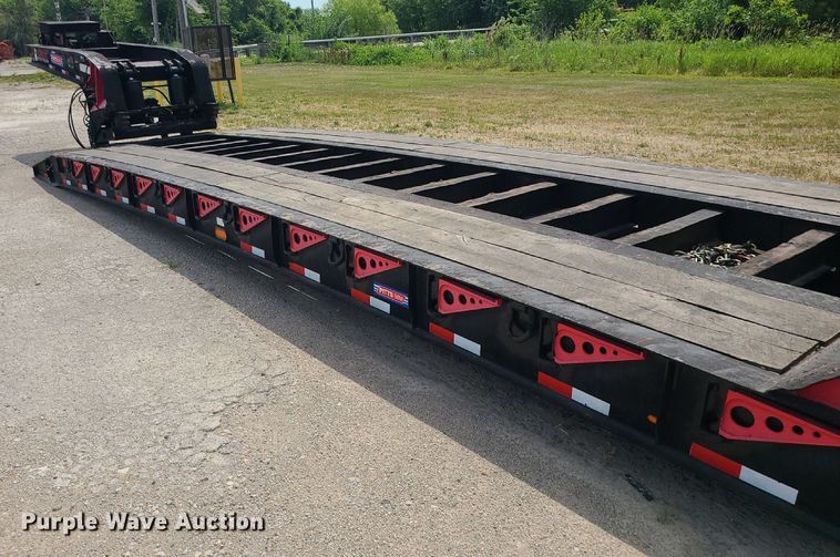 image for item MO9932 2005 Pitts  lowboy equipment trailer