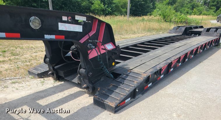 image for item MO9932 2005 Pitts  lowboy equipment trailer