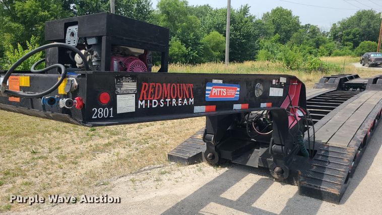 image for item MO9932 2005 Pitts  lowboy equipment trailer