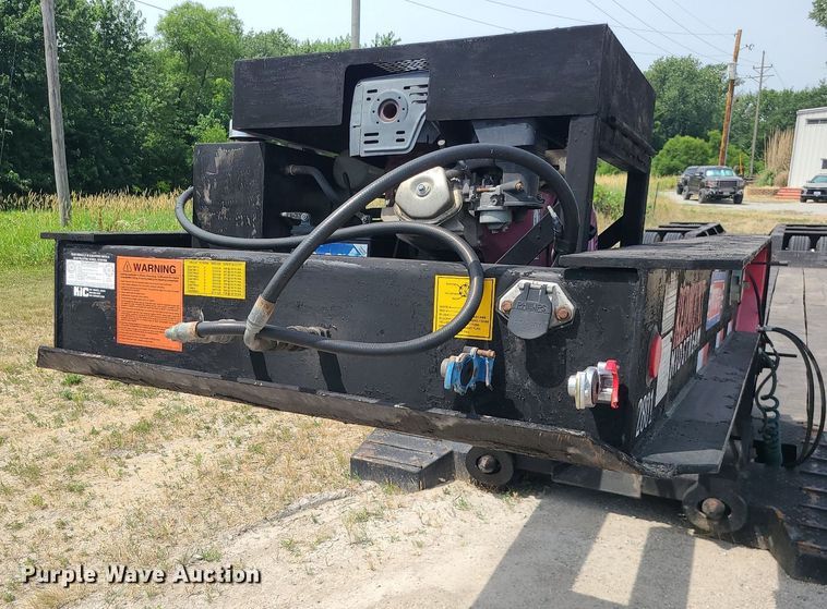 image for item MO9932 2005 Pitts  lowboy equipment trailer