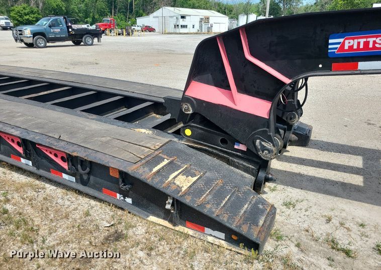 image for item MO9932 2005 Pitts  lowboy equipment trailer