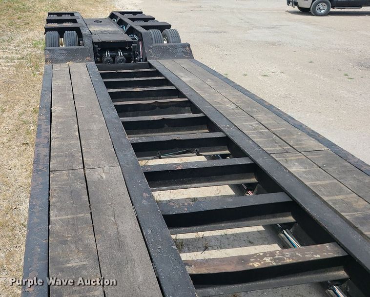 image for item MO9932 2005 Pitts  lowboy equipment trailer