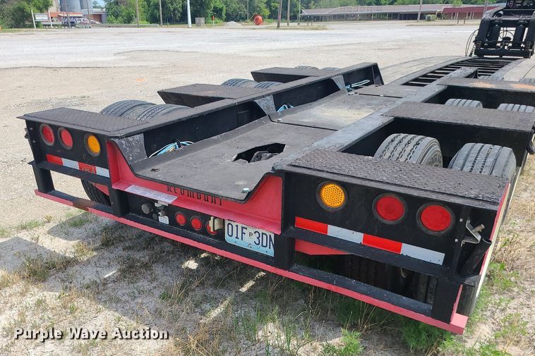 image for item MO9932 2005 Pitts  lowboy equipment trailer