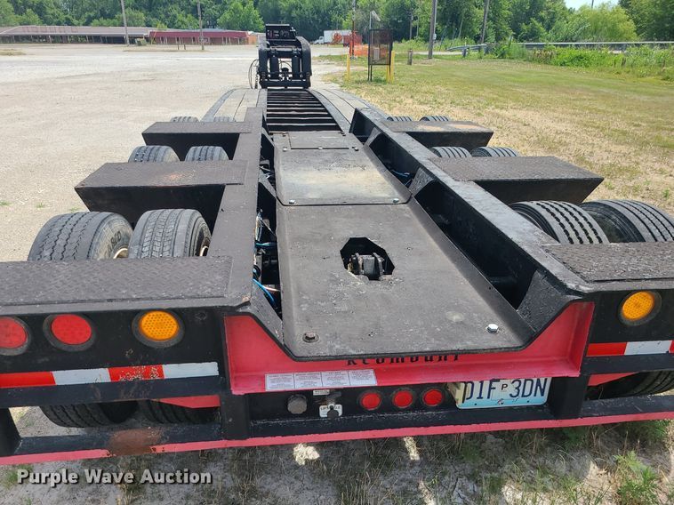 image for item MO9932 2005 Pitts  lowboy equipment trailer