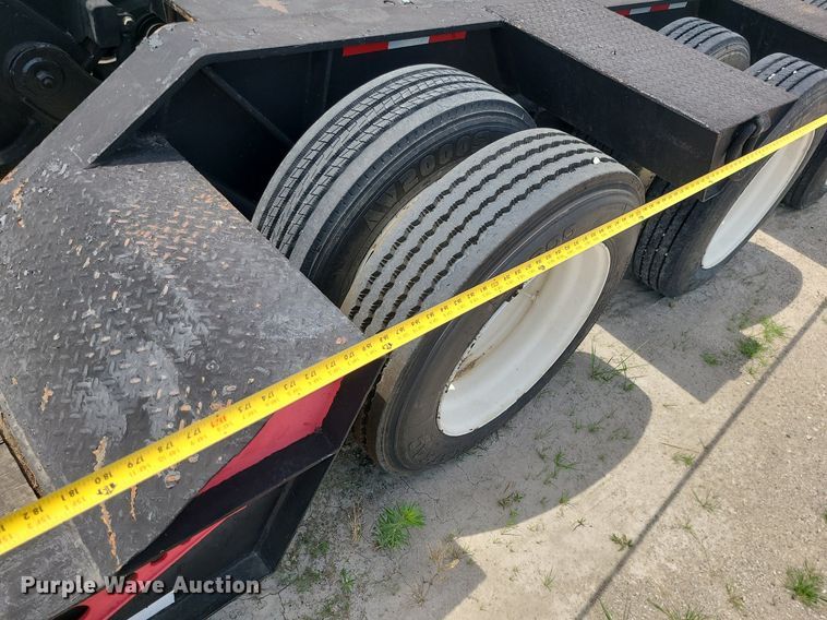 image for item MO9932 2005 Pitts  lowboy equipment trailer