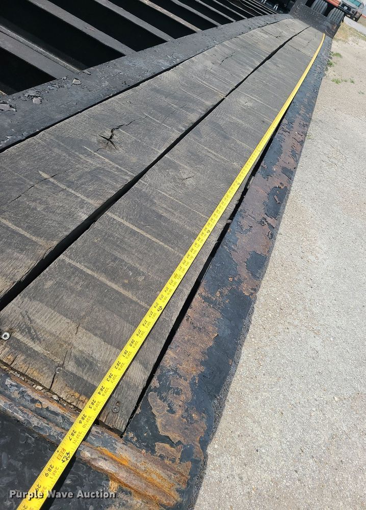 image for item MO9932 2005 Pitts  lowboy equipment trailer