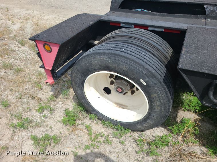 image for item MO9932 2005 Pitts  lowboy equipment trailer