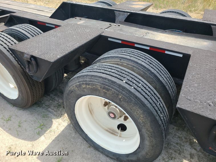 image for item MO9932 2005 Pitts  lowboy equipment trailer