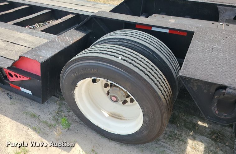 image for item MO9932 2005 Pitts  lowboy equipment trailer