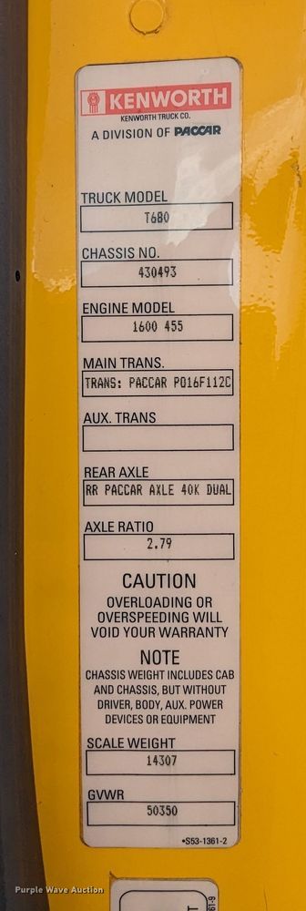 image for item MY9440 2020 Kenworth T680  semi truck