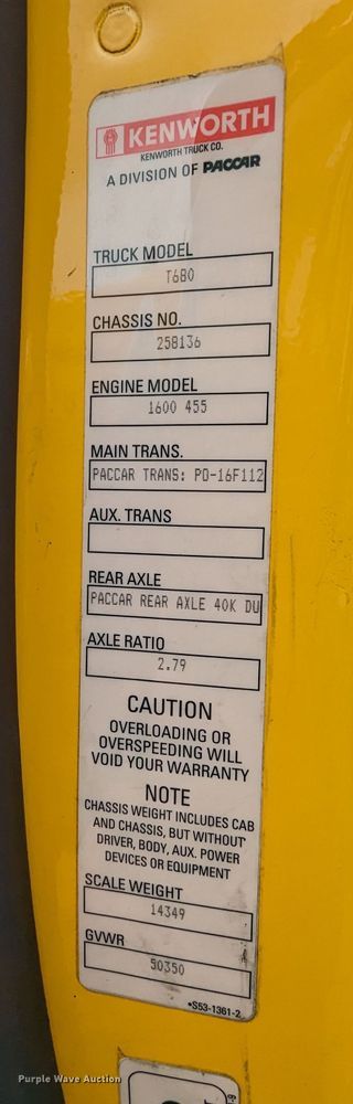 image for item MY9442 2019 Kenworth T680  semi truck