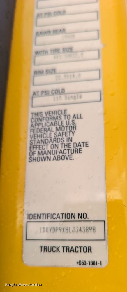 image for item MY9445 2020 Kenworth T680  semi truck