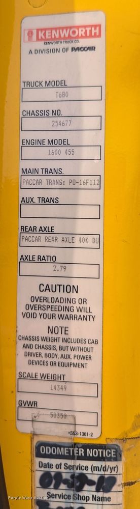 image for item MY9455 2019 Kenworth T680  semi truck