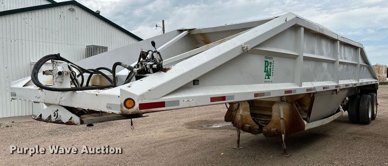 image for item NE9027 1985 Loln  bottom dump trailer