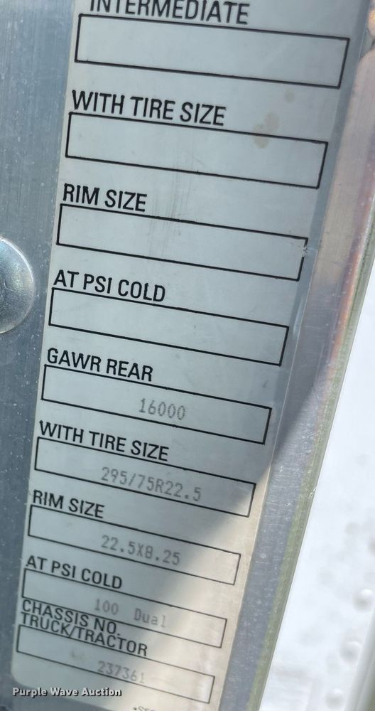 image for item NI9795 2008 Kenworth T370  box truck