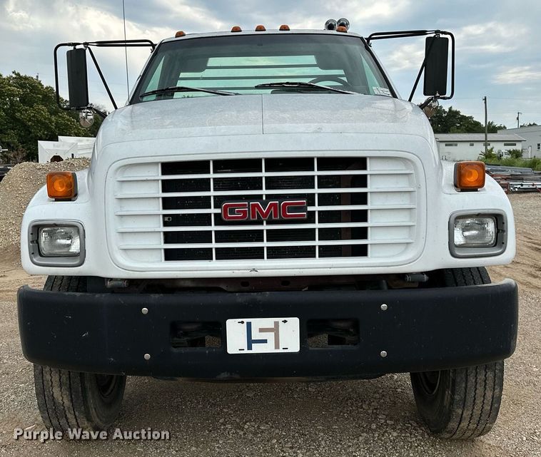 image for item OC9066 1998 GMC C7500  flatbed truck