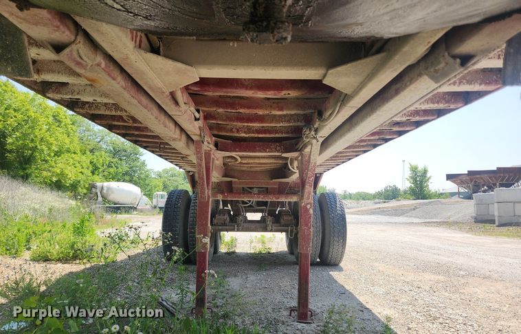 image for item OK9574 1980 Hilbilt  end dump trailer