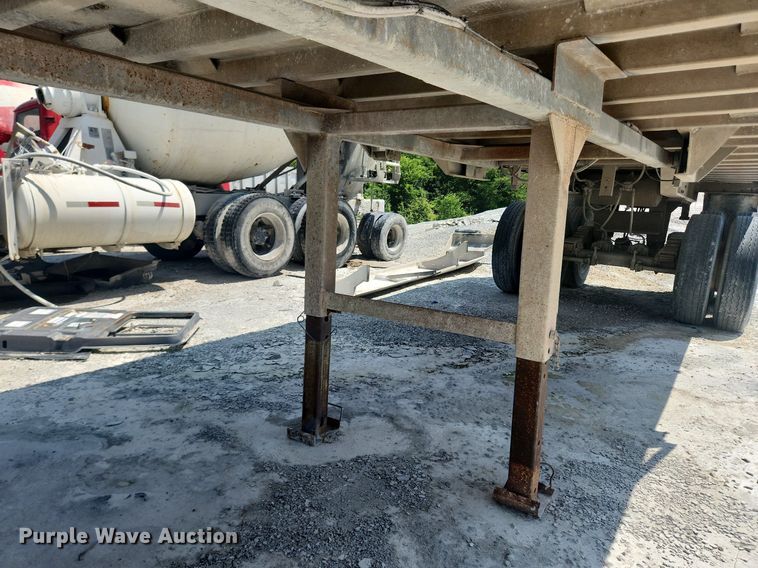 image for item OK9575 1980 Travis  end dump trailer