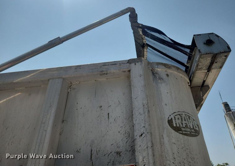 image for item OK9575 1980 Travis  end dump trailer