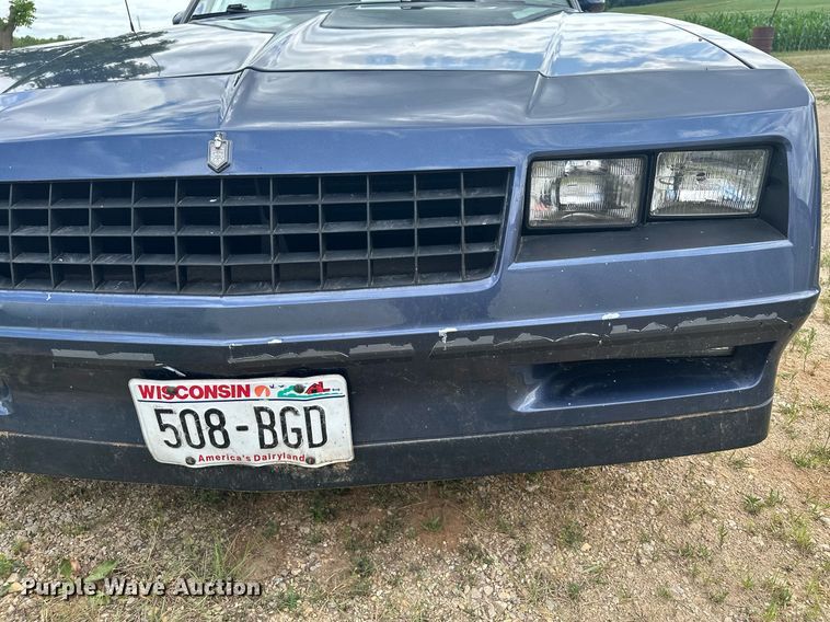 image for item AF9632 1984 Chevrolet Monte Carlo