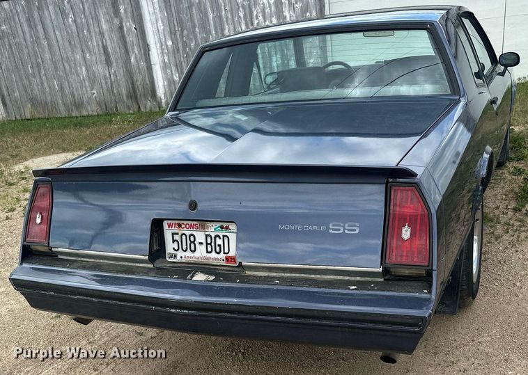 image for item AF9632 1984 Chevrolet Monte Carlo