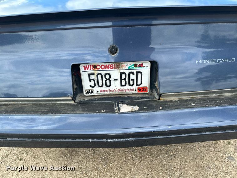image for item AF9632 1984 Chevrolet Monte Carlo