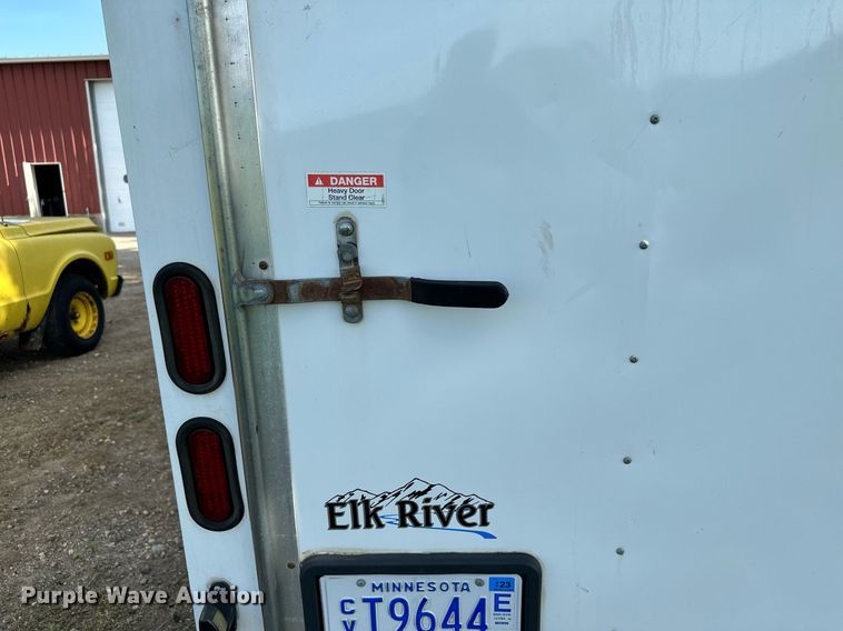 image for item AF9638 2005 Elk River  enclosed cargo trailer
