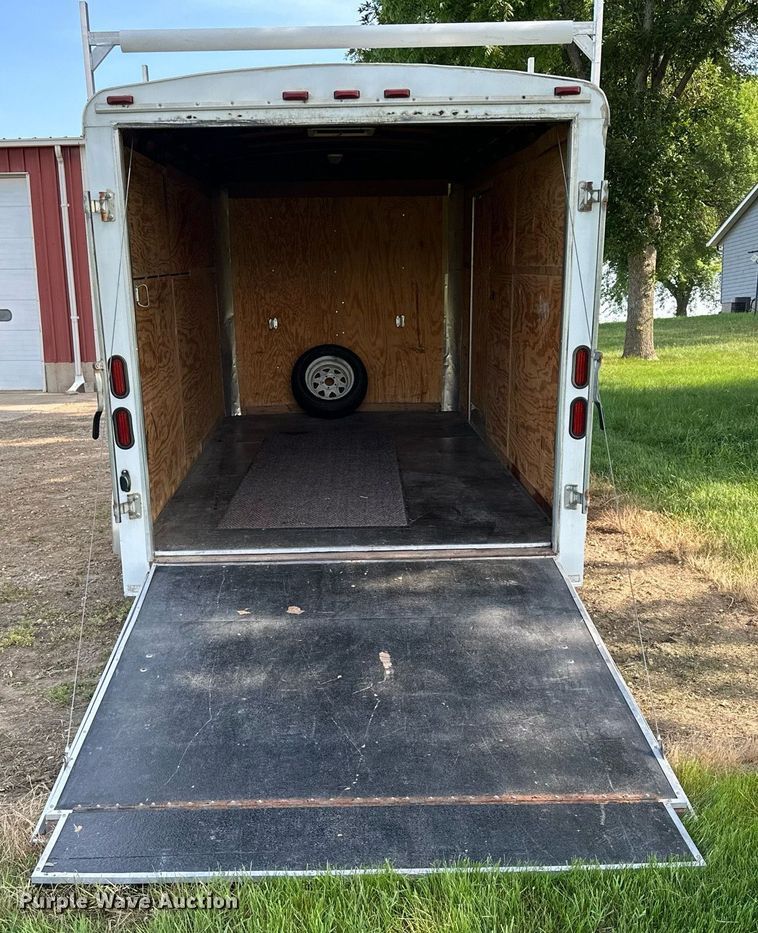 image for item AF9638 2005 Elk River  enclosed cargo trailer