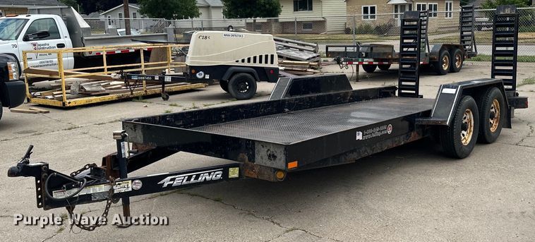 image for item AF9649 2015 Felling FT-10P  equipment trailer