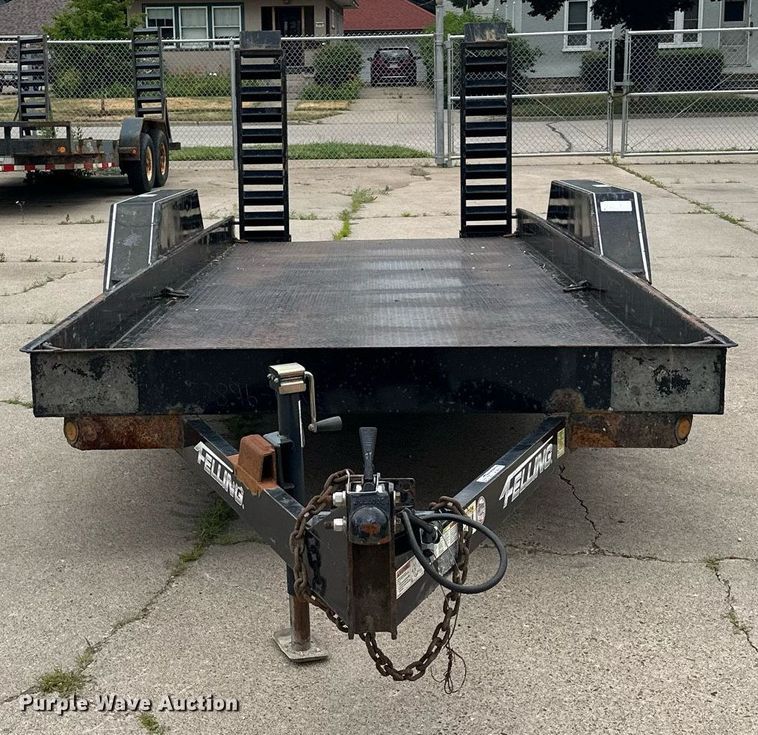 image for item AF9649 2015 Felling FT-10P  equipment trailer