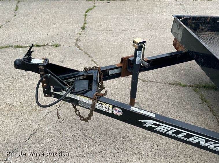 image for item AF9649 2015 Felling FT-10P  equipment trailer